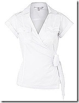 jasper conran white wrap shirt